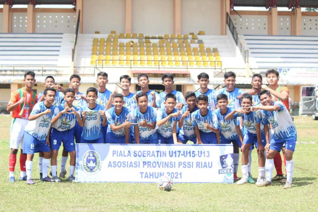Pimpin Grup A, SSB PTPN V Targetkan Juara Piala Soeratin U-15 Zona Riau