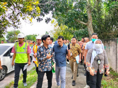 GoRiau Tim Kemenkes Tinjau Lahan RS Otak dan Jantung di Riau