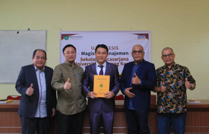 GoRiau Hardianto Resmi Sandang Gelar Magister Manajemen Sekolah Pascasarjana Unilak