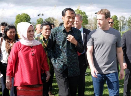 Wakil Ketua DPR RI Kritik Bos Facebook Karena Hanya Kenakan Kaos Oblong dan Celana Jins Saat Bertemu Jokowi