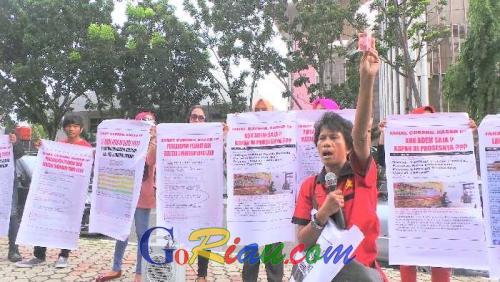 Bawa 4 Bukti Rekaman, Massa Tuding Banyak ASN Terlibat Politik Praktis dalam Pilwako Pekanbaru