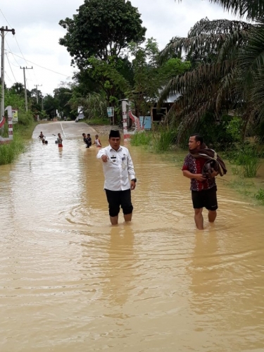 Puluhan Rumah di Kuansing Terendam Banjir, Ketinggian Air Mencapai 1,5 Meter