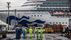 GoRiau Sudah 621 Penumpang dan Kru Kapal Diamond Princess Terinfeksi Virus Corona, 2 Tewas