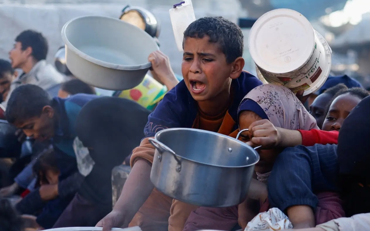 Israel Gunakan Kelaparan Sebagai Senjata Bunuh Warga di Gaza