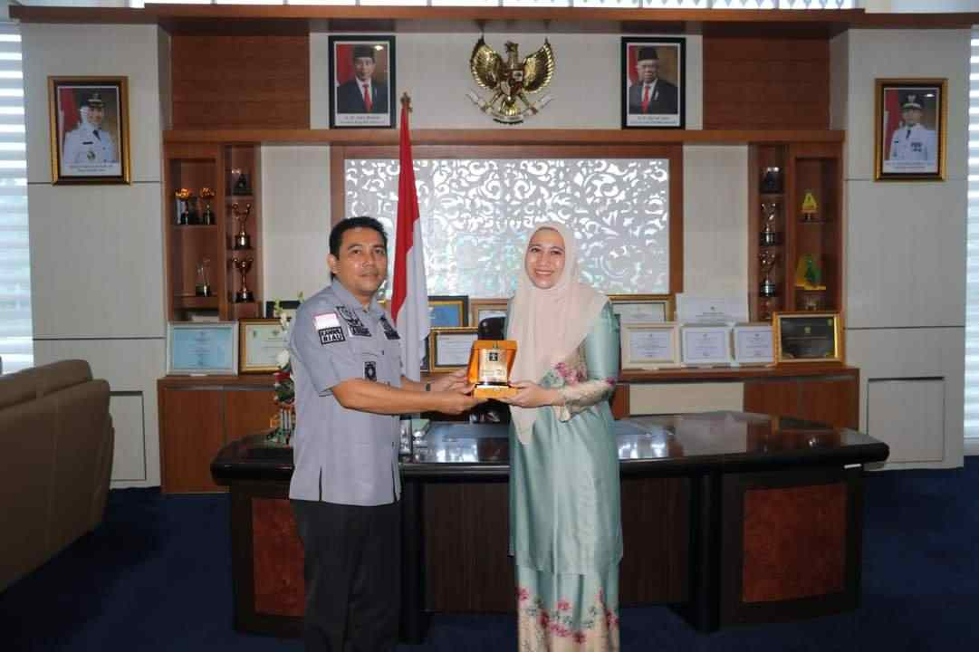 Bawa Amanah dari Menteri, Kanwil Kemenkum HAM Riau Jalin Sinergitas dengan Bupati Inhu