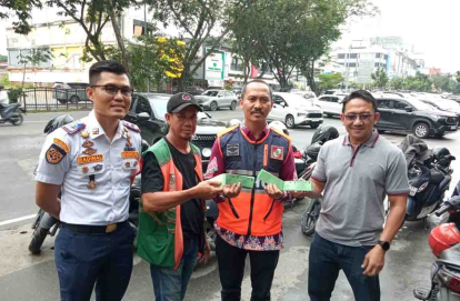 GoRiau Dishub Pekanbaru dan PT Yabisa Sosialisasikan Penyesuaian Tarif Parkir ke Juru Parkir