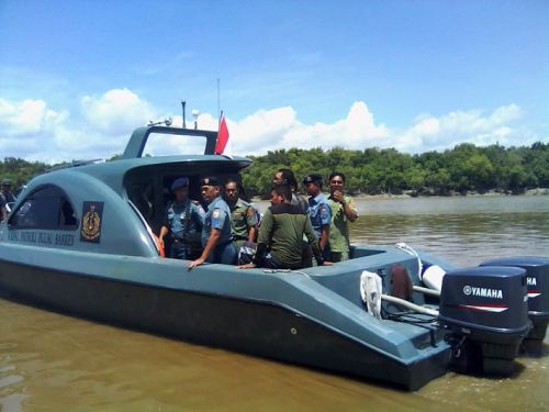 Hadang Pencuri Ikan di Kawasan Indonesia, Pemkab Rohil Sumbang Kapal Patroli Cepat yang Mampu Bermanuver