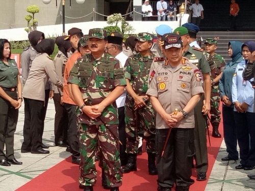 Beri Arahan Ribuan TNI/Polri, Kapolri Waspada Invasi Melalui Serangan Cyber