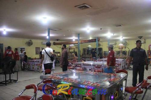 10 Tempat Gelanggang Permainan di Pekanbaru Jadi Sasaran Razia Direktorat Reskrimum Polda Riau