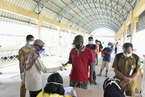Diberi Kartu Kuning, Penumpang dari Dumai Wajib Karantina Mandiri Mulai Hari Ini