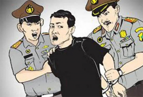 Miliki Sabu, Oknum ASN Ditangkap di Perumahan Dinas Pekerjaan Umum Indragiri Hulu