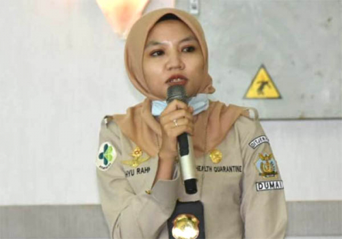 KKP Bengkalis Cek Semua Penumpang Kapal dari Daerah Terjangkit Dumai
