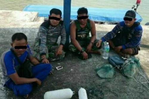 Diduga Memeras Nelayan dan Miliki Senjata Api, Berikut Perkembangan Terkini Oknum Polair dan 3 Warga Sipil yang Ditahan di Malaysia