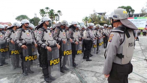 Pengamanan Pelantikan Kepala Daerah Kota Pekanbaru dan Kampar Libatkan 800 Lebih Aparat Kepolisian