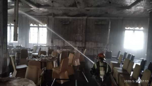 Pagi Tadi, Rumah Dinas Ketua DPRD Provinsi Riau Terbakar