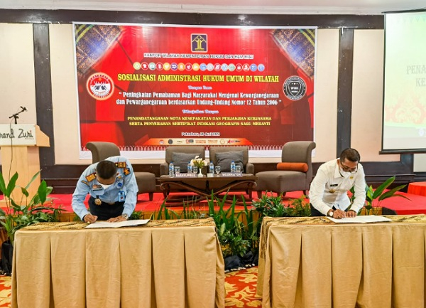 Kepulauan Meranti Jadi Kabupaten Pertama di Riau yang Memiliki Sertifikat IG Sagu