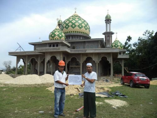 RAPP Serahterimakan Masjid Jami Desa Sei Paku