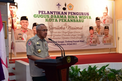 Darurat Narkoba, Gubernur Riau Ajak Pramuka Perangi Sindikat Barang Haram