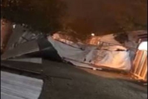 GoRiau Badai Pasir Disertai Hujan Terjang Padang Arafah Saat Jamaah Haji Mabit
