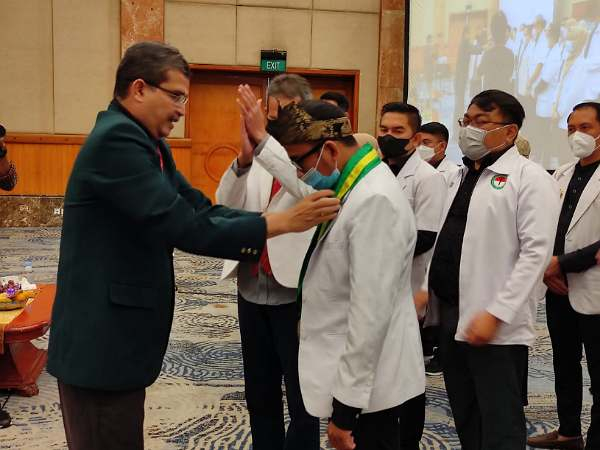 dr Ahmad Yani Nahkodai PDUI Riau di Masa Bakti 2022-2025