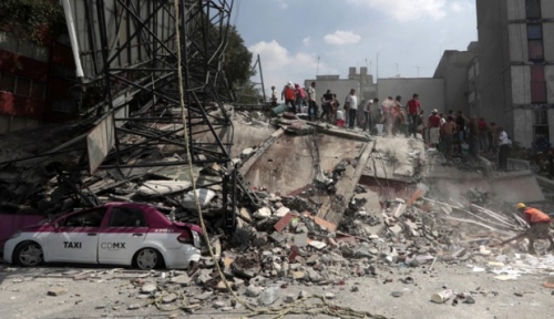 Gempa Dahsyat 7,1 SR Kembali Guncang Meksiko, Korban Tewas 134 Orang