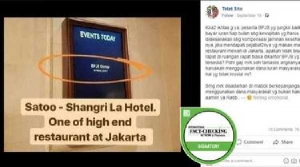 GoRiau Ngaku Defisit, Tapi BPJS Kesehatan Gelar Dinner di Hotel Mewah, Ini Fotonya..