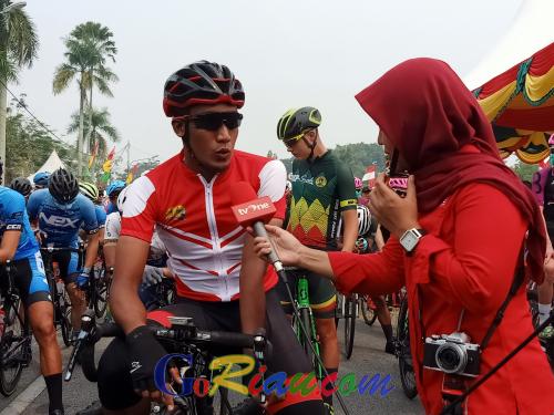 Selamat Juangga Antarkan KFC Cycling Team Menjadi Tim Indonesia Terbaik di Etape Pertama Tour de Siak 2019