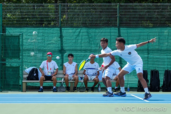Kalah dari Jepang di Semifinal, Soft Tenis Beregu Putra Raih Medali Perunggu