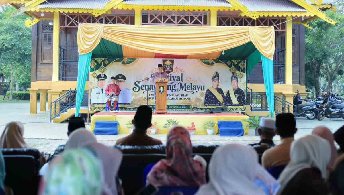 Lestarikan Warisan Leluhur, Pelajar di Meranti Adu Vokal di Festival Senandung Melayu