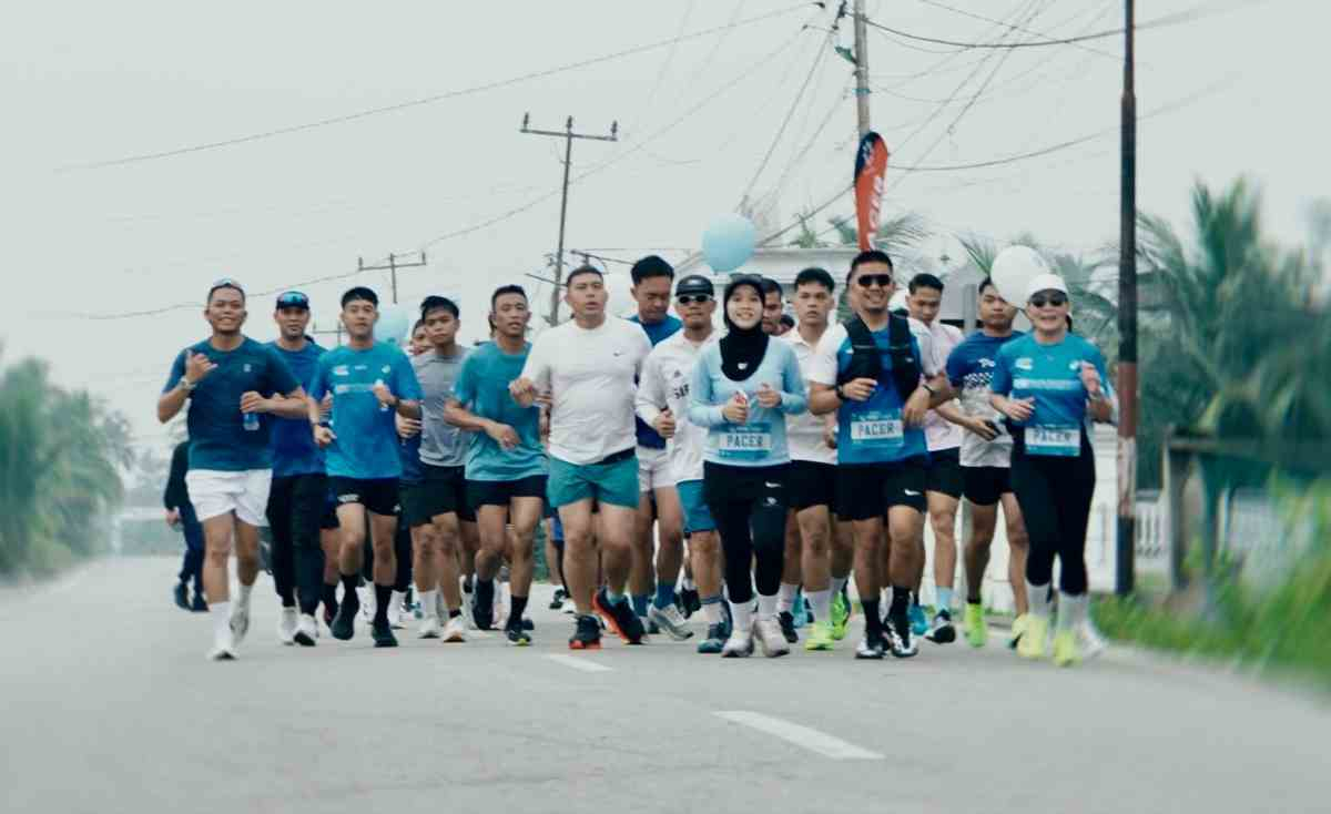 Ratusan Warga Ramaikan Pocari Sweat Run 2026 di Selatpanjang, Dorong Gaya Hidup Sehat