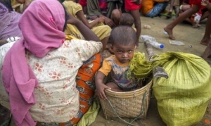 GoRiau Semua Keluarganya Tewas Ditembak dan Dibakar Militer Myanmar, Gadis Kecil Eva Kini Sebatang Kara