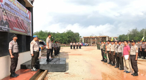 TNI-Polri dan Satpol PP Kepulauan Meranti Gelar Patroli Gabungan