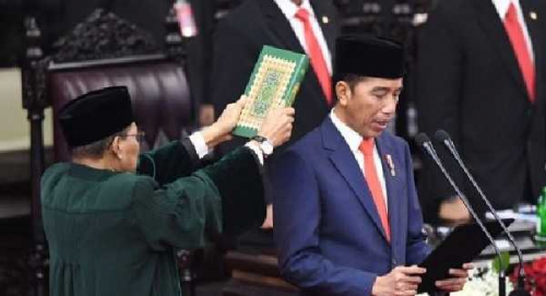 Ucapkan Selamat dan Tahniah Pelantikan Jokowi-Maruf, Bupati Bengkalis: Semua Harus Kembali Bergandeng Tangan