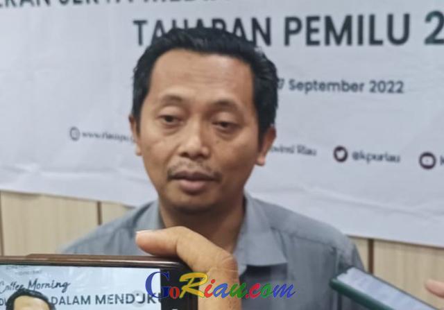 KPU se-Riau Buka Pendaftaran Calon PPK Pemilu 2024