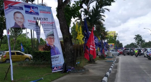 Polisi Diminta Segera Temukan Dalang Dibalik Perusakan Atribut Demokrat di Pekanbaru
