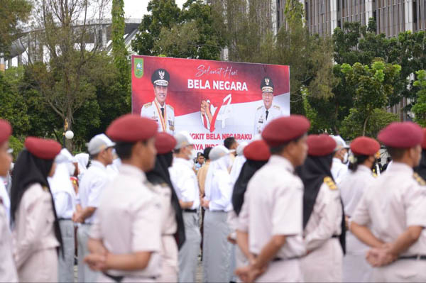 Pimpin Upacara Hari Bela Negara Tahun 2022, Sekdaprov Riau Ajak Semua Komponen Bangkit