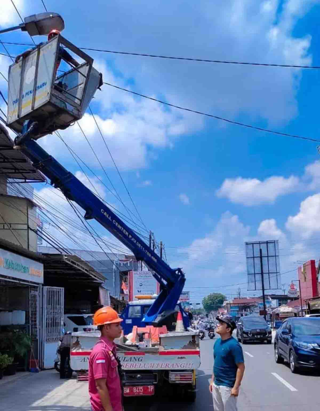 Tagihan Listrik PJU Pekanbaru Terus Turun Rp1 Miliar per Bulan