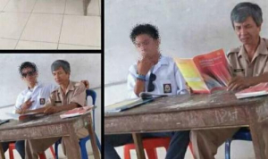 GoRiau Guru SMA di Makassar Biarkan Siswa Merokok di Sampingnya karena Tak Ingin Dituduh Langgar HAM