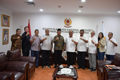 Plt Menpora Ketemu KONI Pusat Bicarakan Persiapan PON 2024 Aceh-Sumut