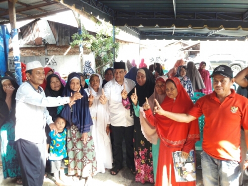 Masyarakat Kabun dan Tandun di Rohul Sebut Syamsuar - Edy Nasution Putra Terbaik Riau Layak Jadi Gubri dan Wagubri