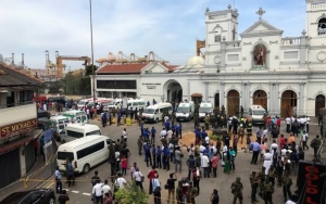 GoRiau Ledakan Terjadi di 2 Gereja dan 2 Hotel di Sri Lanka