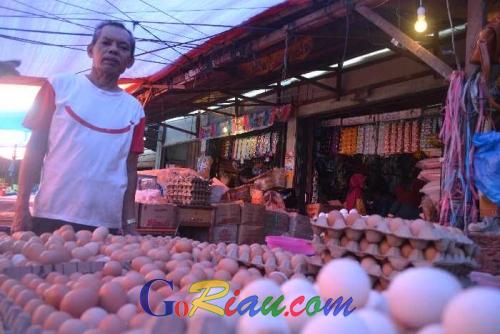 Jelang Ramadan, Harga Per Butir Telur Ayam di Dumai Lebih Mahal Rp300 dari Satu Batang Rokok