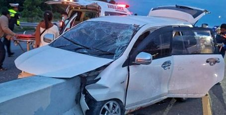 Ini Kronologi Avanza Hantam Pembatas Tol Pekanbaru - Dumai yang Renggut Dua Nyawa