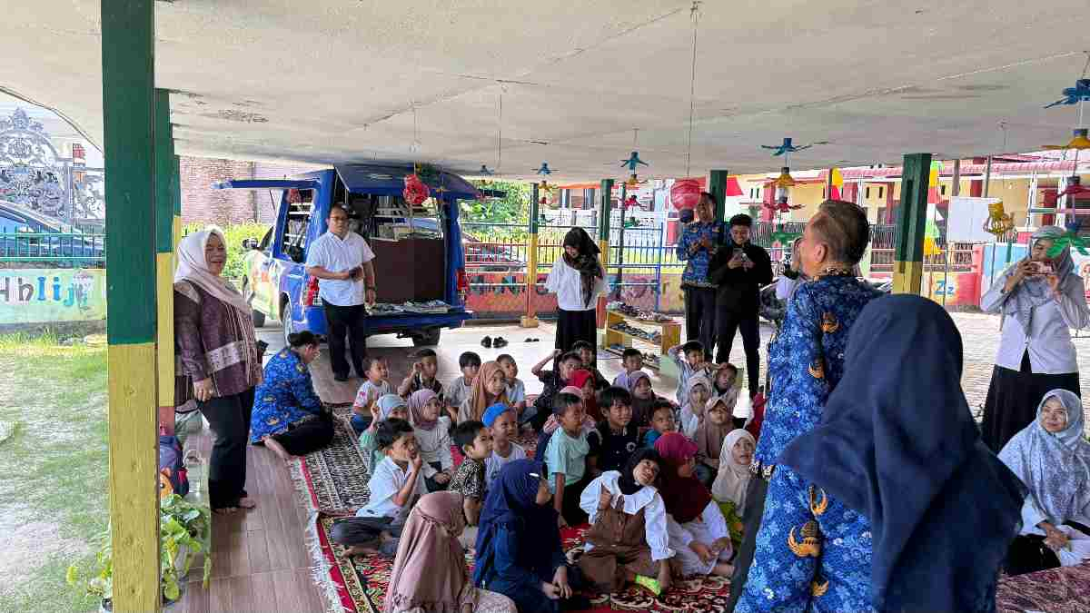 BRK Syariah dan Dispersip Dumai Perkuat Literasi Keuangan dan Budaya Membaca di Kalangan Pelajar