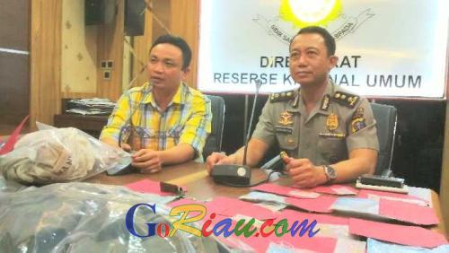 11 Kali Beraksi, Sindikat Pencuri Baterai Tower di Riau Akhirnya Keok, Polisi Temukan Air Soft Gun