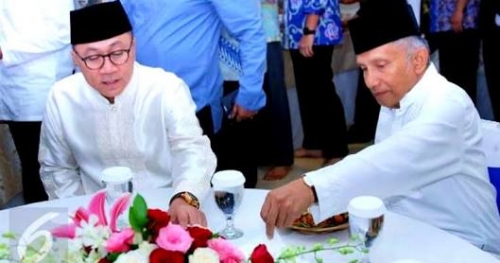 Siang ini, Amien Rais dan Zulkifli Hasan Dipastikan Hadir Kampanye Akbar Syamsuar - Edy Nasution