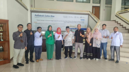 GoRiau Politeknik Caltex Riau Jajaki Kemitraan dengan BPC Perhumas Pekanbaru
