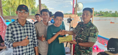 Dukung Pacu Jalur Pangean, Koperasi Soko Jati Serahkan Bantuan Rp11 Juta