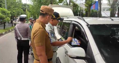 GoRiau Ratusan Kendaraan Terjaring Operasi Gabungan Tertib Taat Pajak Kendaraan di Siak dan Rohil