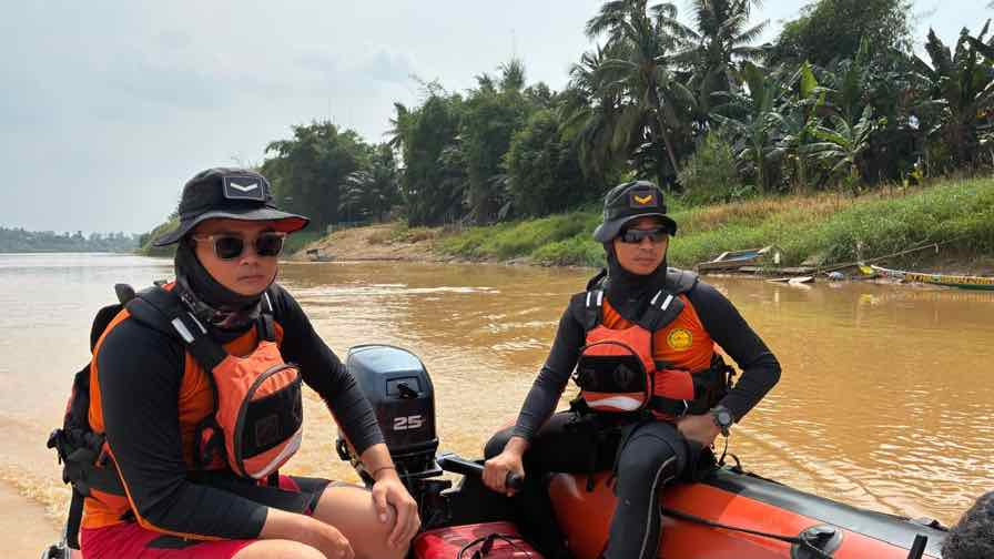 Remaja Tenggelam di Sungai Kuantan, Tim SAR Lakukan Penyisiran